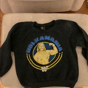 Vintage WWF wrestling kids sweatshirt